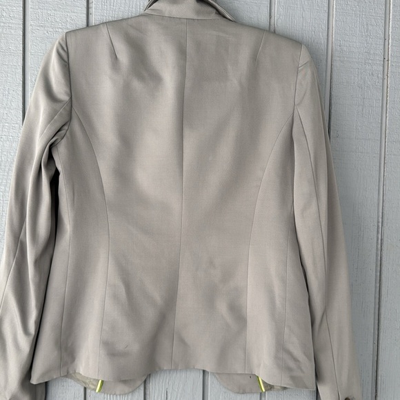 Jcrew Gray Blazer Size 4 - Picture 3 of 3